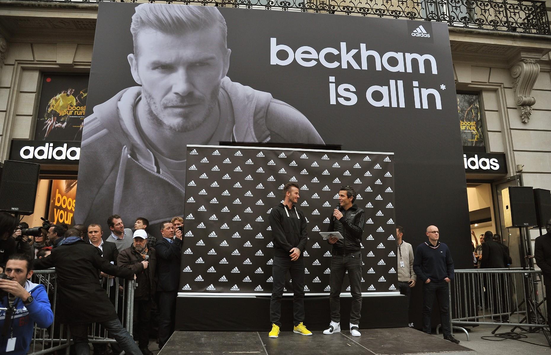 David Beckham, Adidas: $160.8 million (£102m) 